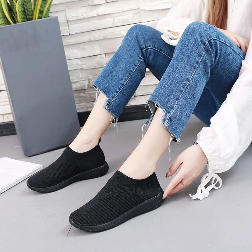 Womens Slip On Walking Shoes Non Slip Running Shoes Tennis Shoes Men Lightweight Women Shoes Casual Dress Sneakers White Tennis Shoe Trainers Shoe