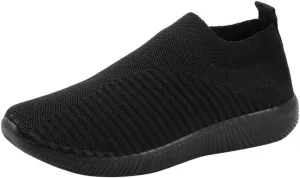 Womens Slip On Walking Shoes Non Slip Running Shoes Tennis Shoes Men Lightweight Women Shoes Casual Dress Sneakers White Tennis Shoe Trainers Shoe