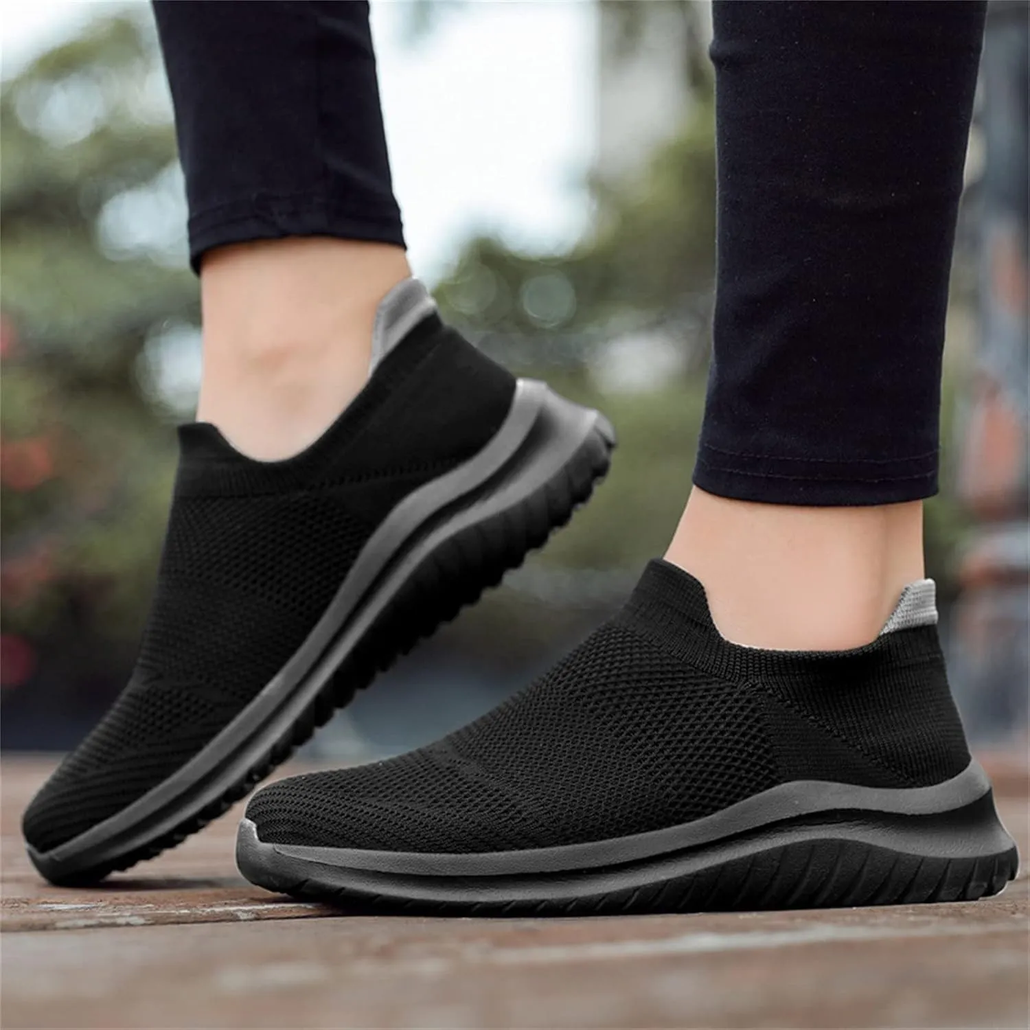 Womens Slip On Walking Shoes Non Slip Running Shoes Womens Tennis Shoes High Top Men Shoes Casual Women's Fashion Sneakers Tennis Shoe Loafers Shoe