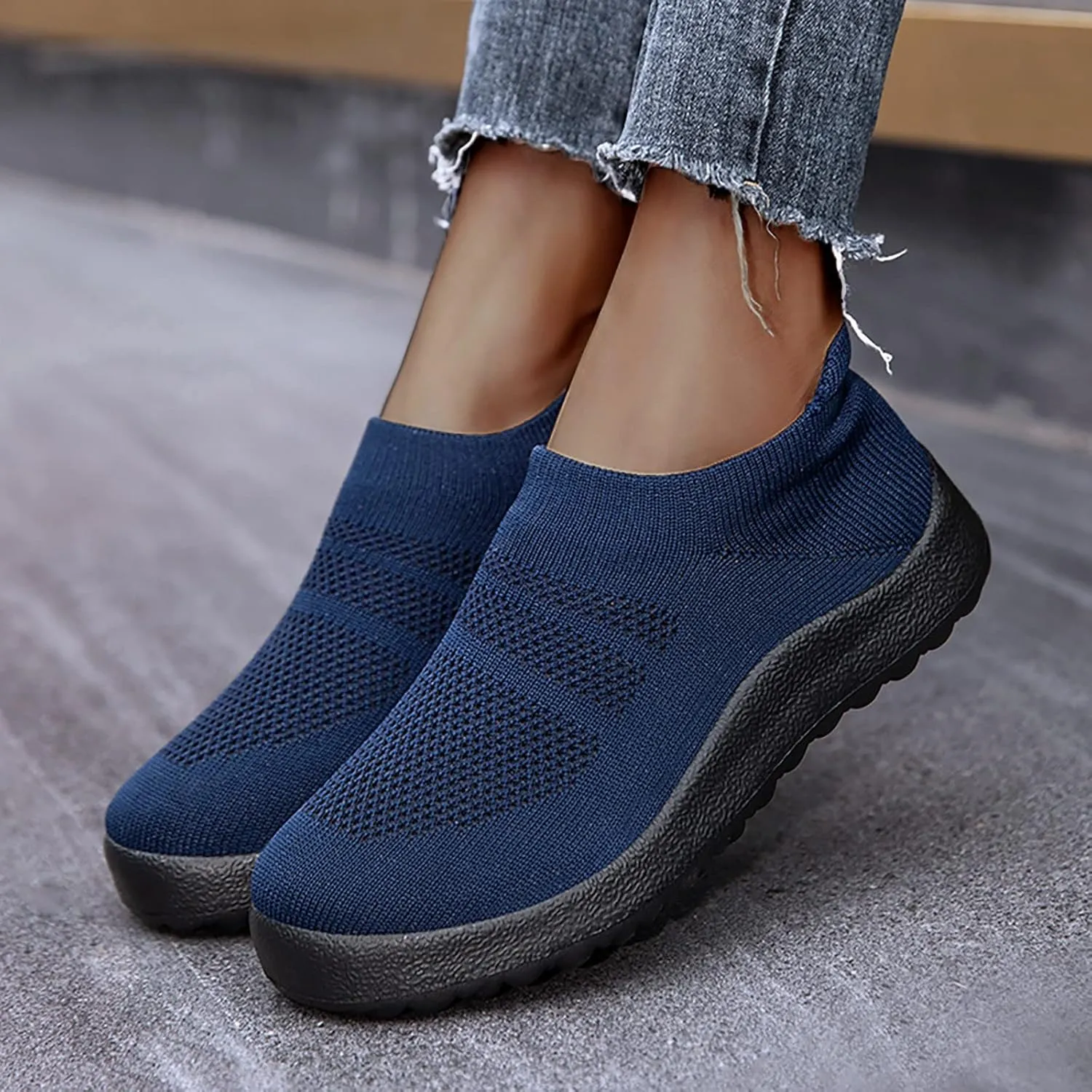 Women's Slip On Walking Shoes Running Comfortable Womens Running Shoes Slip On Men's Casual Shoes Men Shoes Sneakers Slip On Tennis Shoe Loafers Shoe