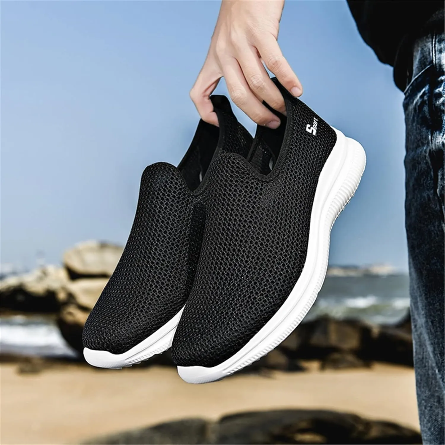 Women's Slip on Walking Shoes Tennis Lightweight Gym Running Shoes for Women Casual Women's Shoes Casual Casual Sneakers Steel Toe Tennis Shoe Loafers Shoe