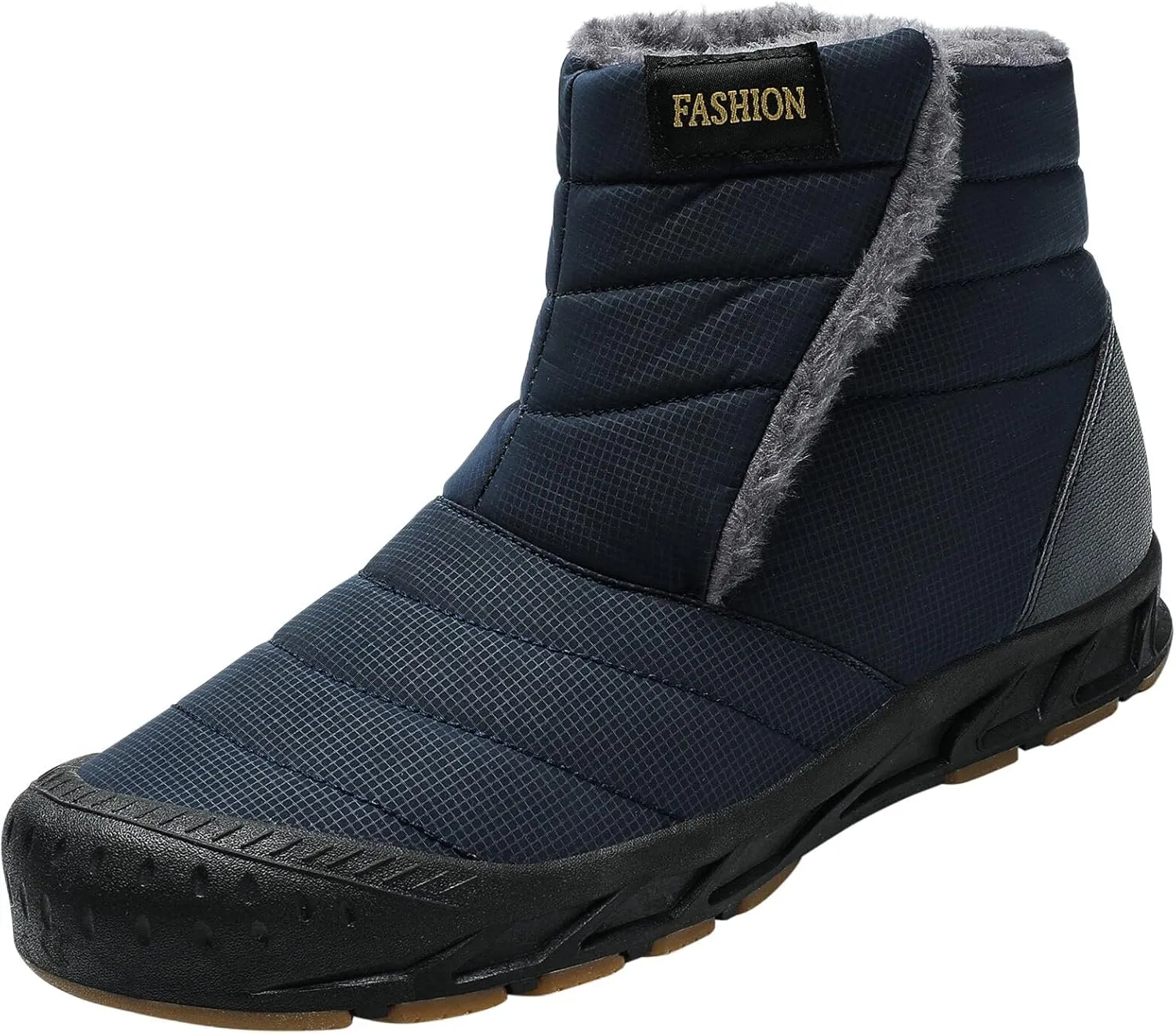 Womens Snow Boots Winter Shoes Slip On Ankle Booties Anti-Slip Water-proof Fleece Lined Outdoor Sneakers Casual Fashion Women Autumn Winter Dress Shoes Comfy Warm Walking Hiking Shoes