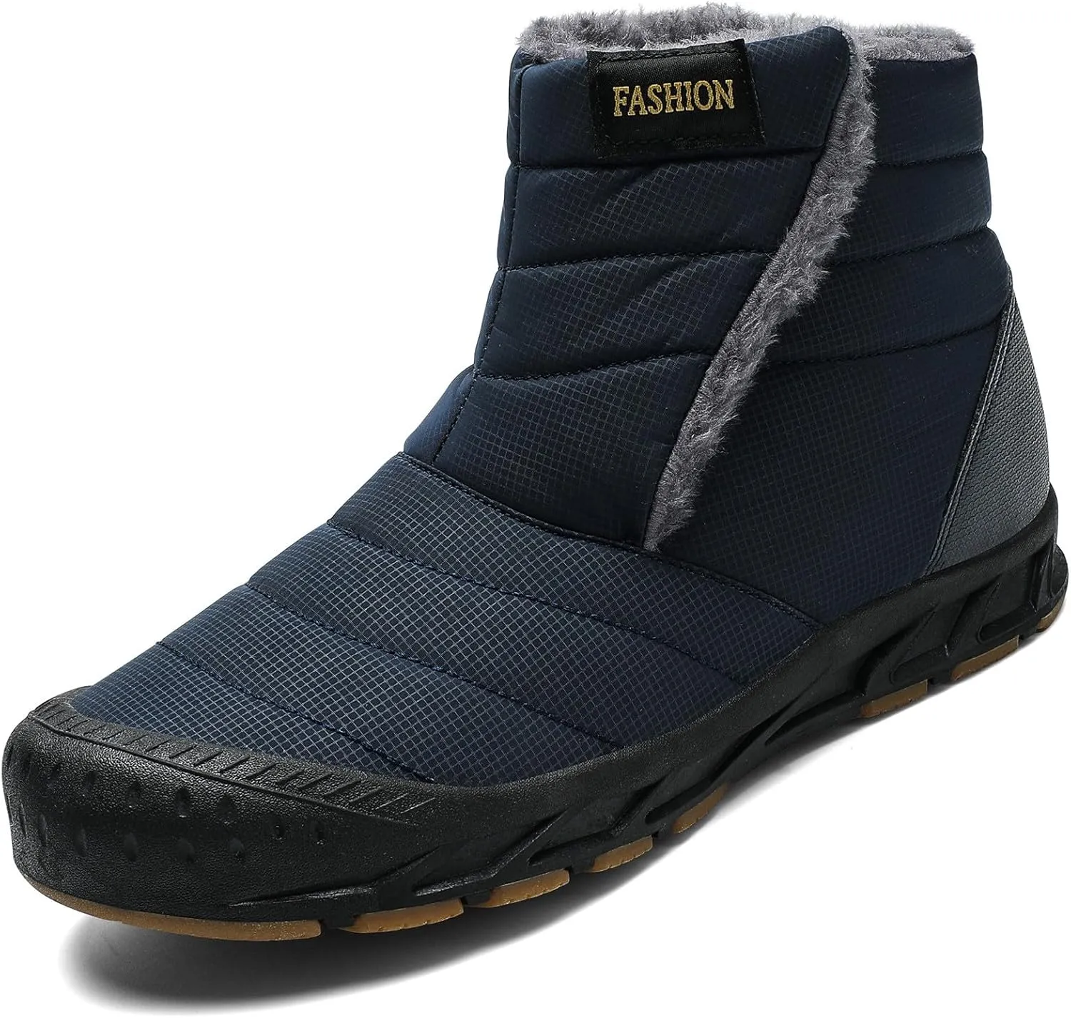 Womens Snow Boots Winter Shoes Slip On Ankle Booties Anti-Slip Water-proof Fleece Lined Outdoor Sneakers Casual Fashion Women Autumn Winter Dress Shoes Comfy Warm Walking Hiking Shoes