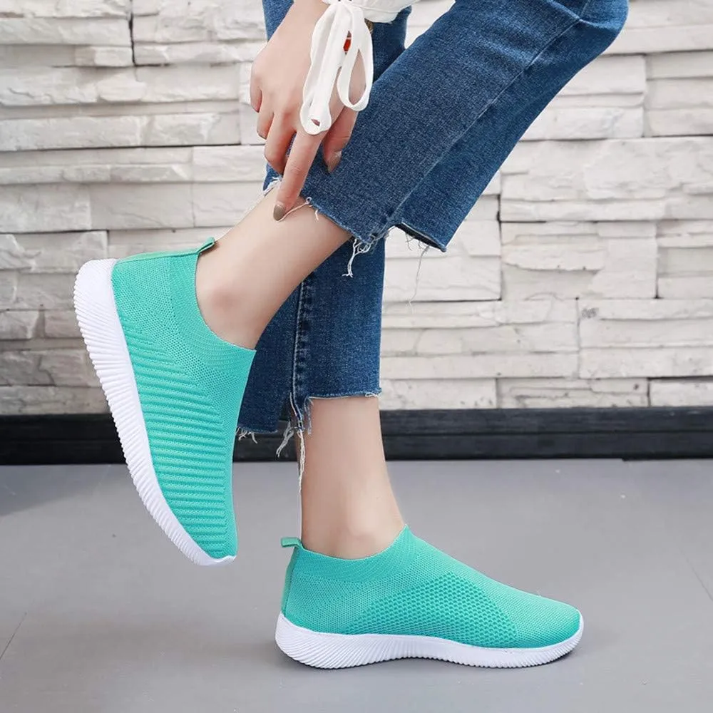 Women's Walking Shoes Arch Support Non Slip Walking Shoes Women Fashion Dress Casual Shoes Waterproof Sneakers White Tennis Shoe White Loafers