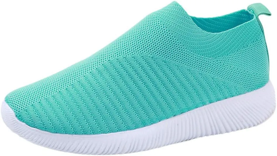 Women's Walking Shoes Arch Support Non Slip Walking Shoes Women Fashion Dress Casual Shoes Waterproof Sneakers White Tennis Shoe White Loafers