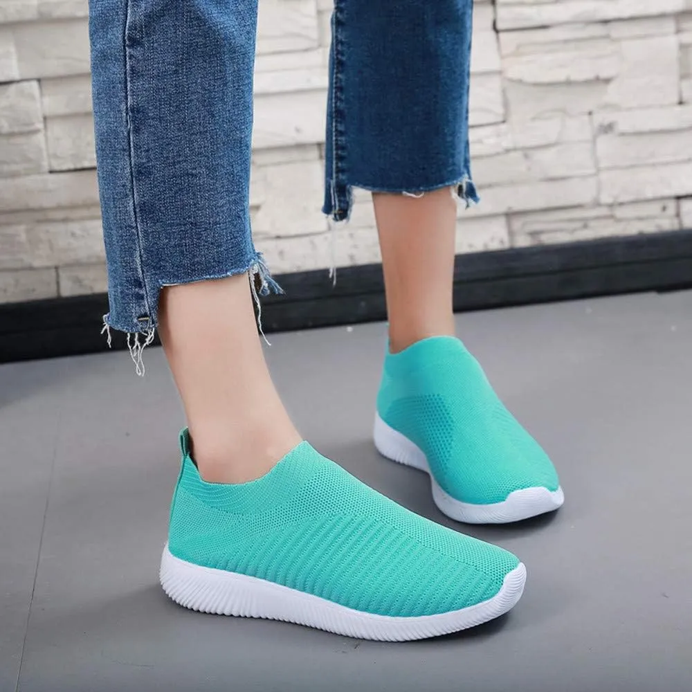 Women's Walking Shoes Arch Support Non Slip Walking Shoes Women Fashion Dress Casual Shoes Waterproof Sneakers White Tennis Shoe White Loafers