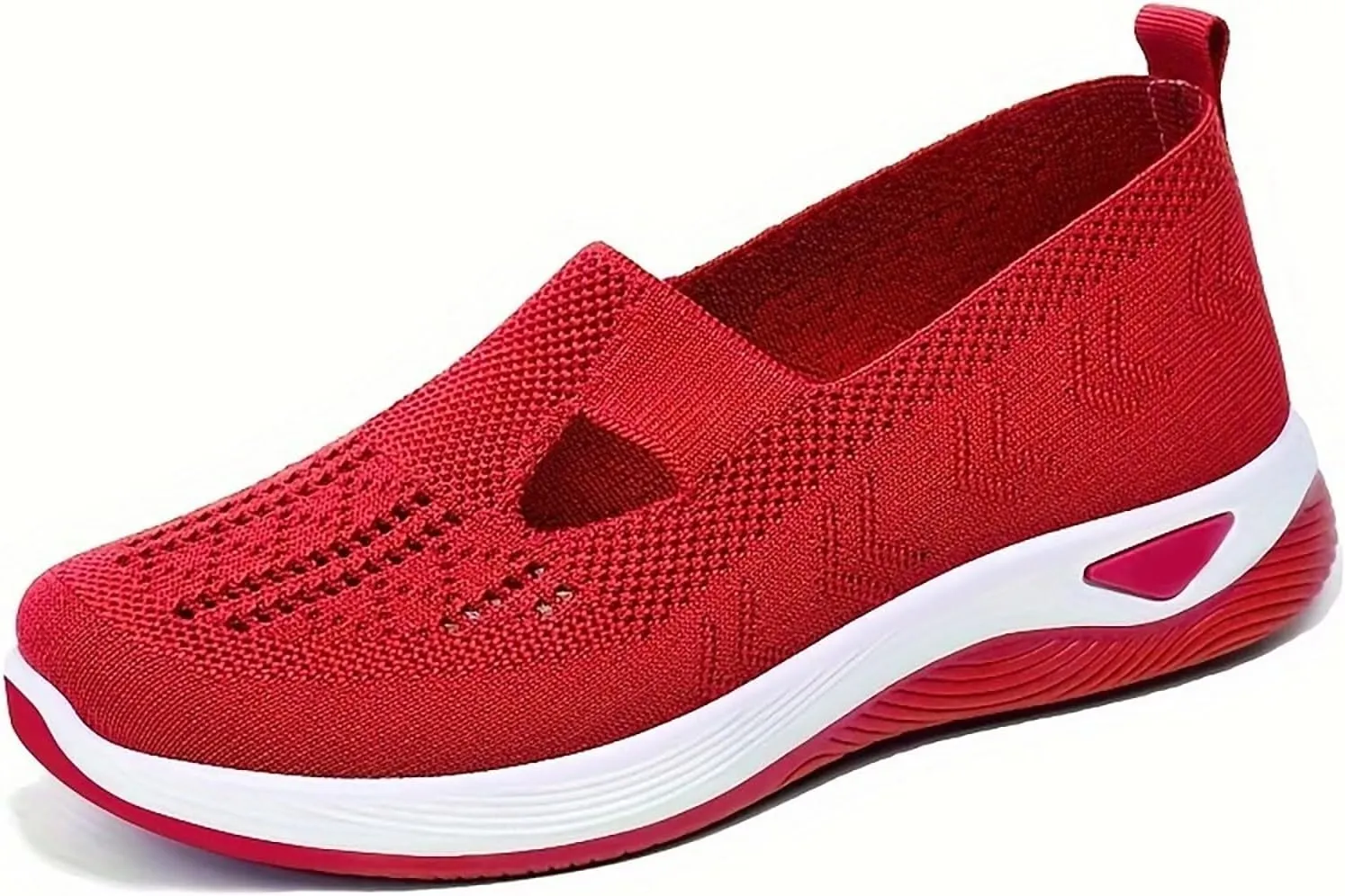 Women's Woven Orthopedic Breathable Soft Shoes Mens Dress Shoes Slip On Men's Casual Dress Shoes Walking Sneakers White Tennis Shoe Cross Trainer Shoe