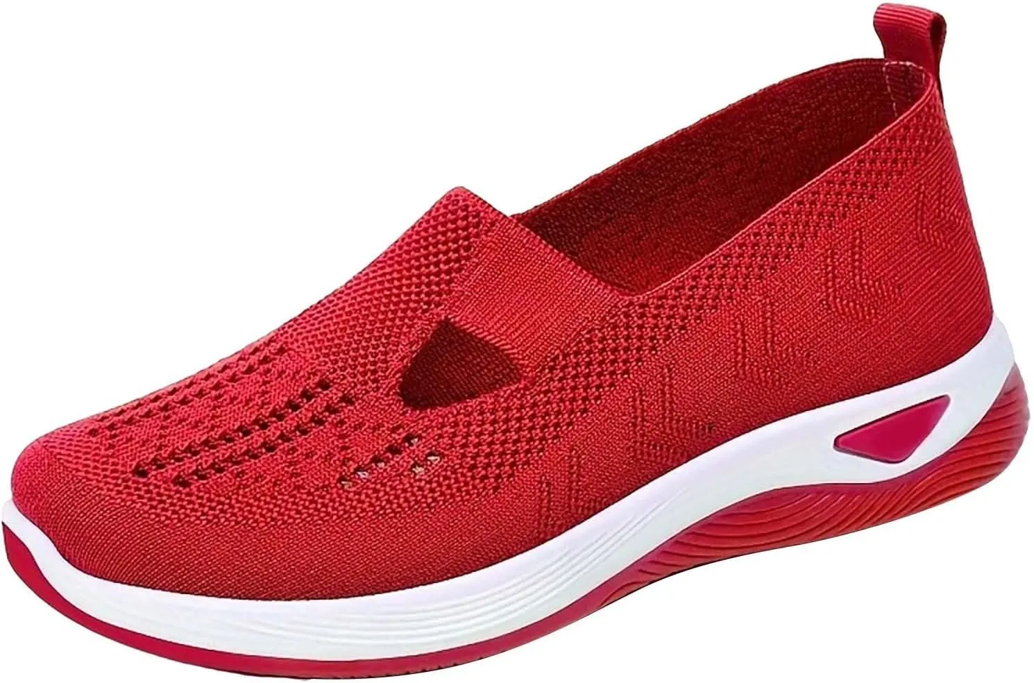 Women's Woven Orthopedic Breathable Soft Shoes Mens Dress Shoes Slip On Men's Casual Dress Shoes Walking Sneakers White Tennis Shoe Cross Trainer Shoe