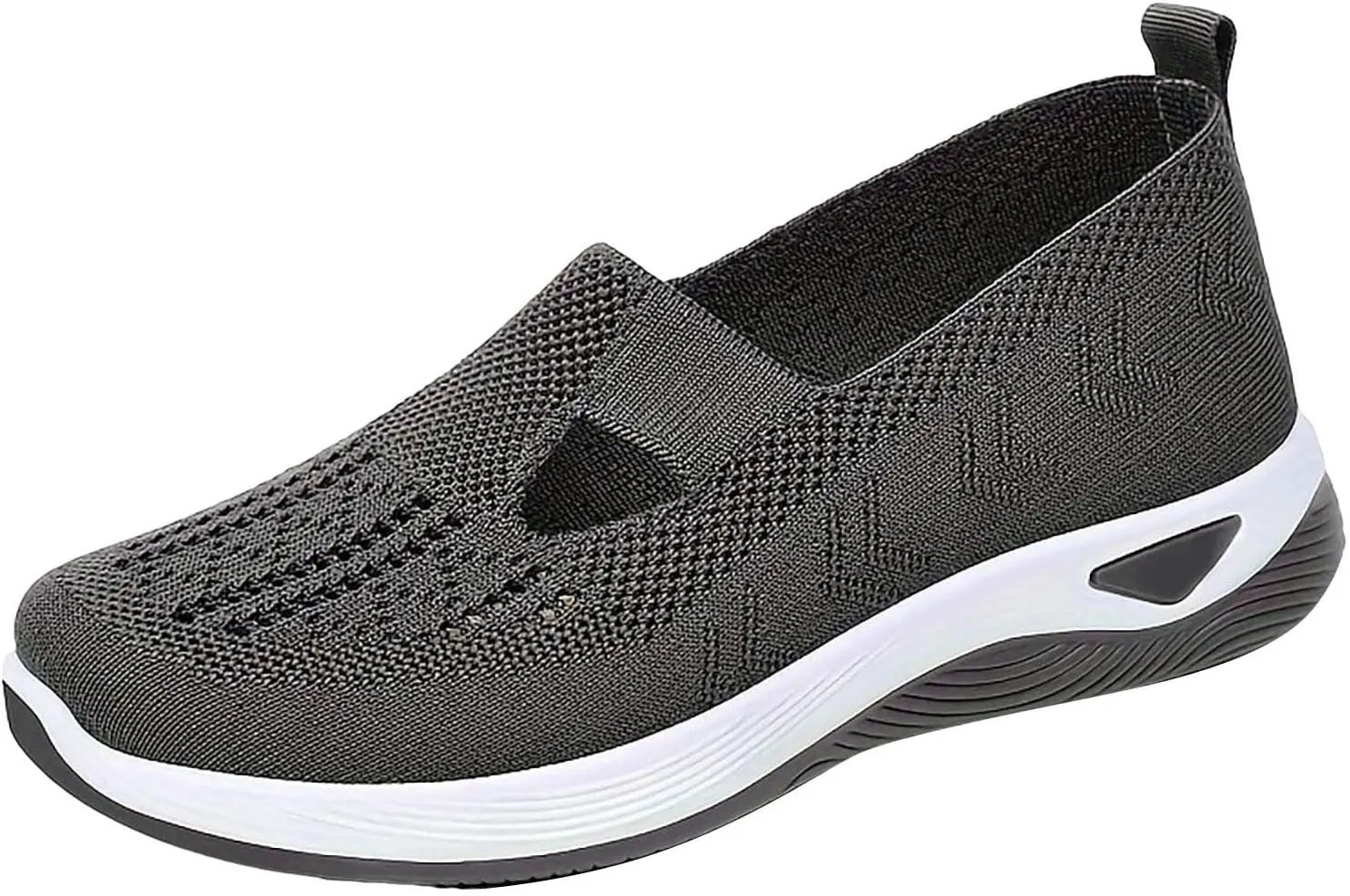 Women's Woven Orthopedic Breathable Soft Shoes Running Shoes for Men Walking White Casual Shoes Chunky Sneakers Steel Toe Tennis Shoe Casual Loafers