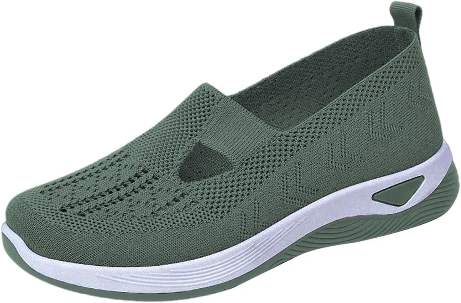 Women's Woven Orthopedic Breathable Soft Shoes Slip On Shoes Women Arch Support Women's Casual Shoes Platform Sneakers Waterproof Tennis Shoe Loafers Shoe